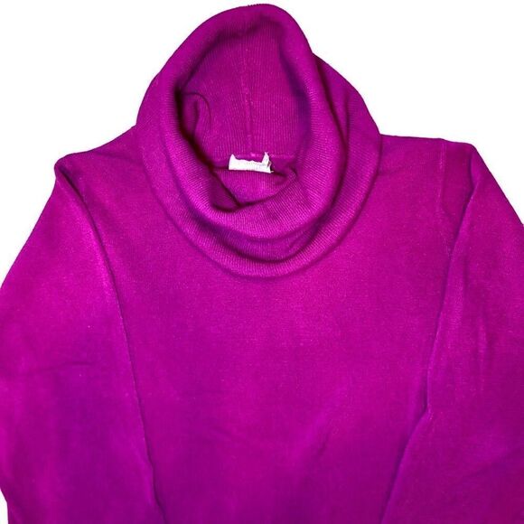Designers Originals Cowl Neck Sweater in Fuchsia Pink Women’s XL - Picture 2 of 7